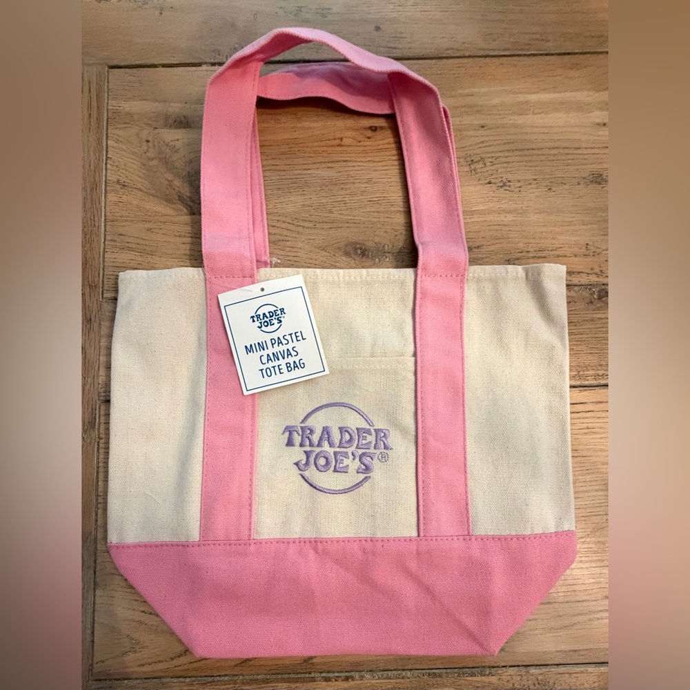 Trader Joes Pastel Mini Tote Bag
Set of 4 - Picture 3 of 5